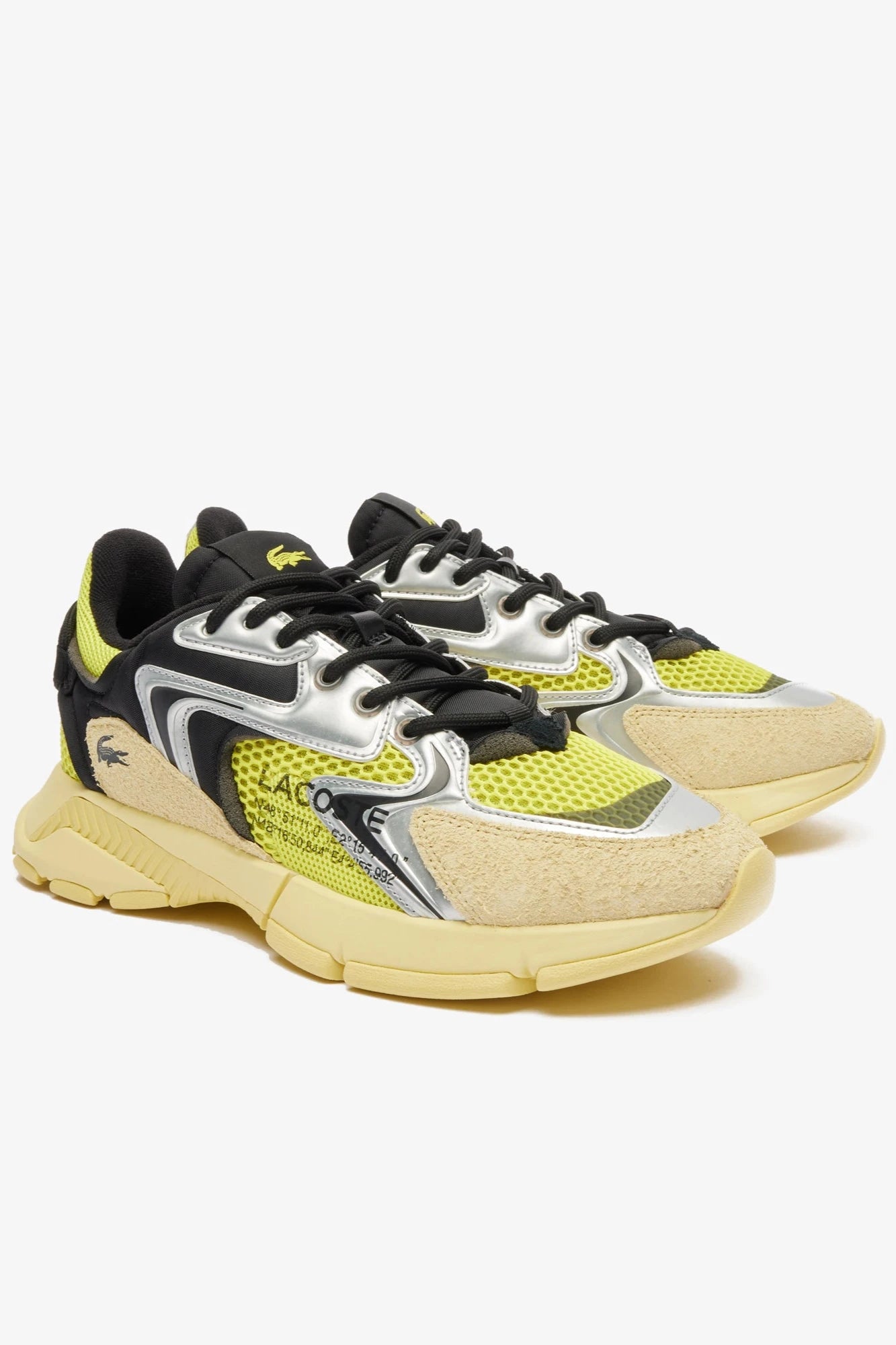 Baskets homme Lacoste jaunes Georgespaul           