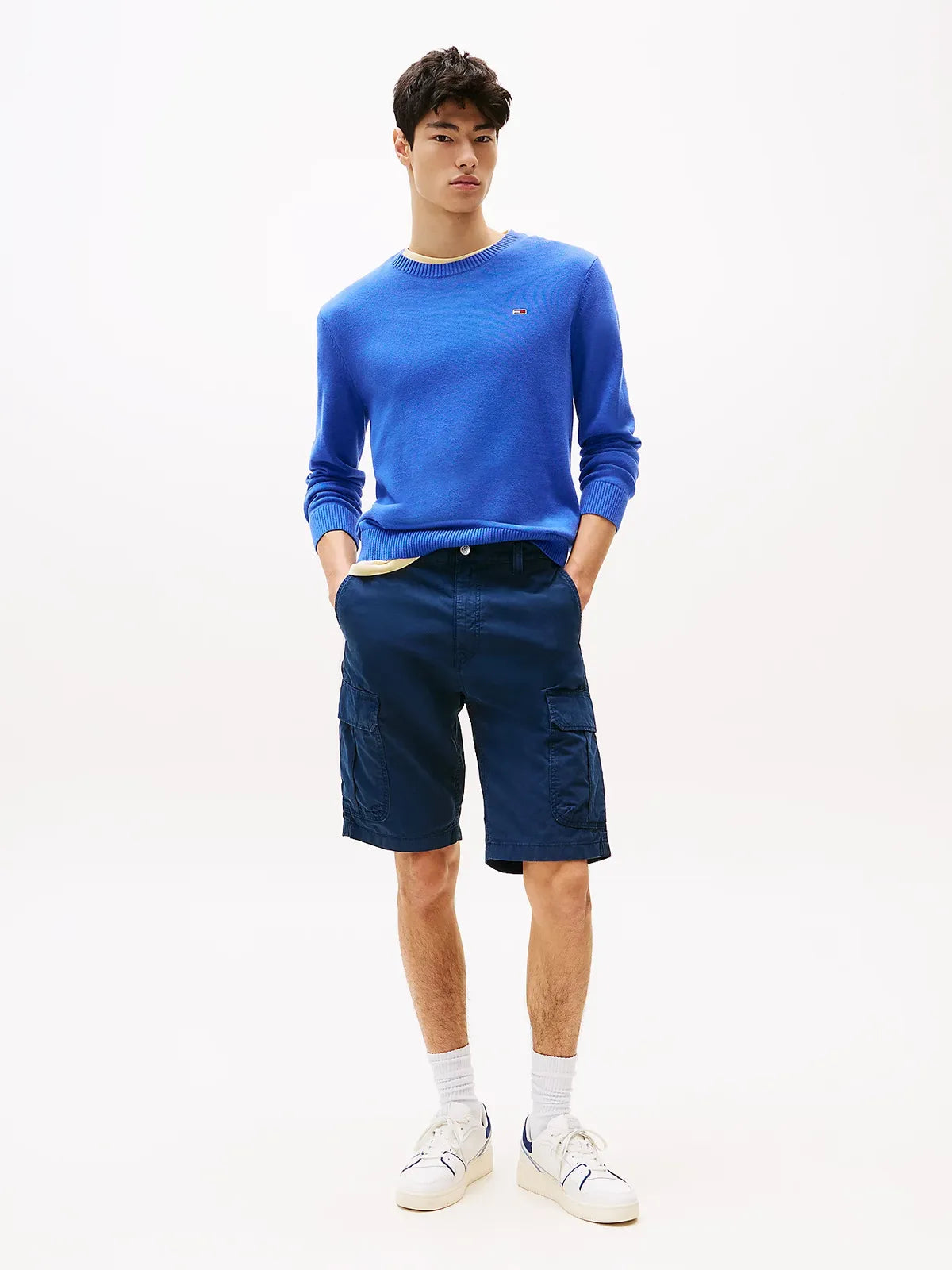 bermuda-cargo-tommy-jeans-homme-marine-face