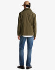 blouson-deperlant-tommy-hilfiger-kaki-homme-dos