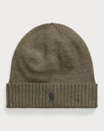 bonnet-ralph-laurenn-kaki-unisexe-face