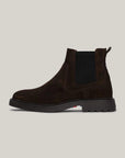 Boots Tommy Hilfiger marron pour homme | Georgespaul 