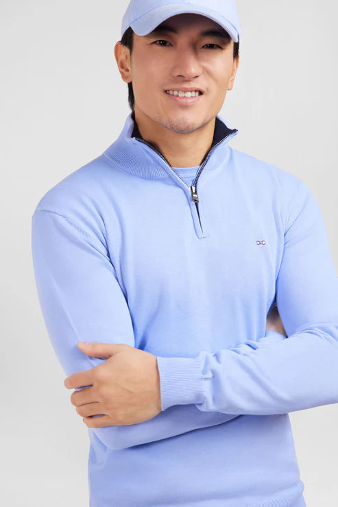 camionneur-eden-park-homme-bleu-face-zoom