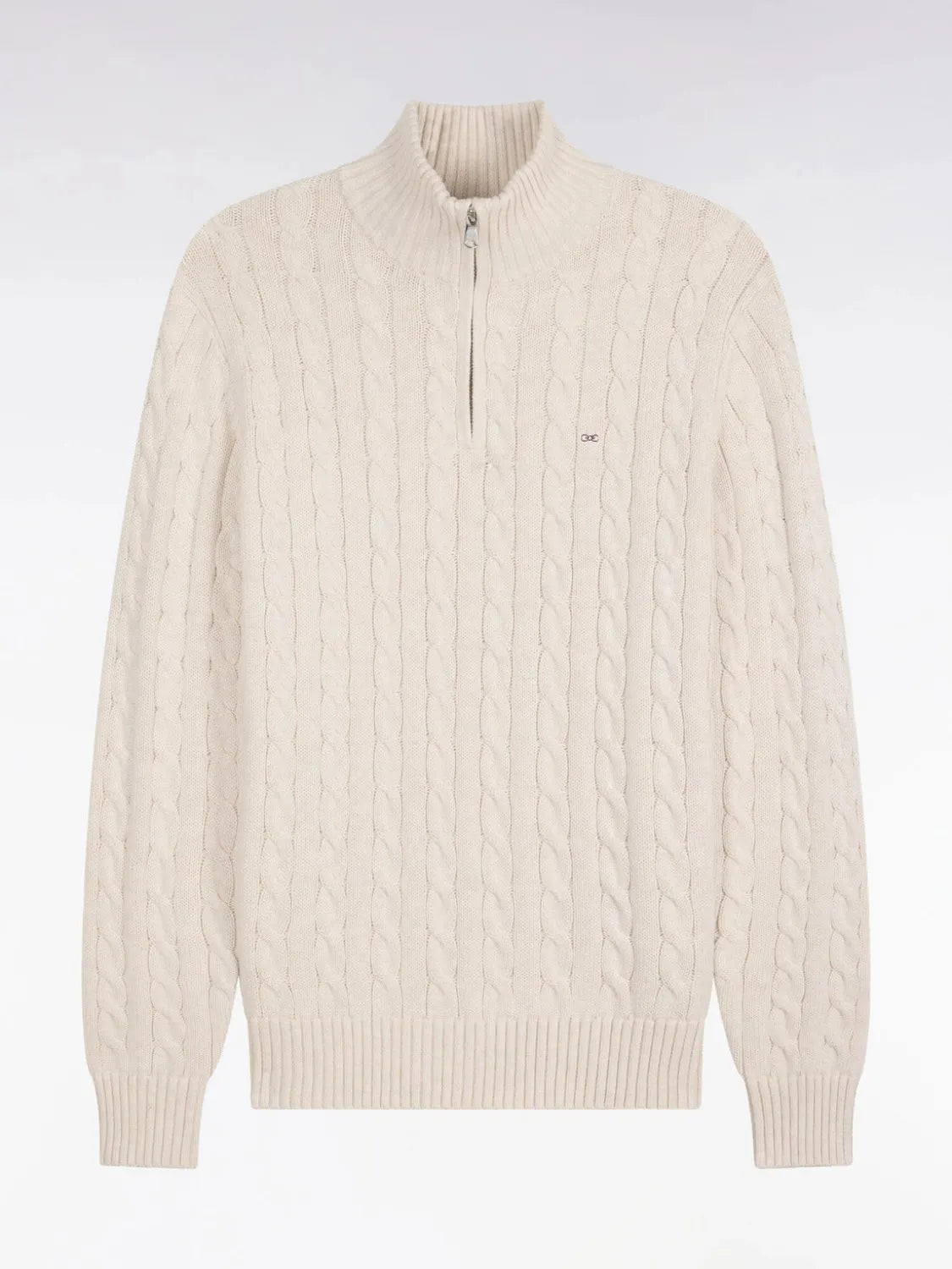 camionneur-torsade-eden-park-beige-homme-H26MAIPU0028BEC15-a-plat