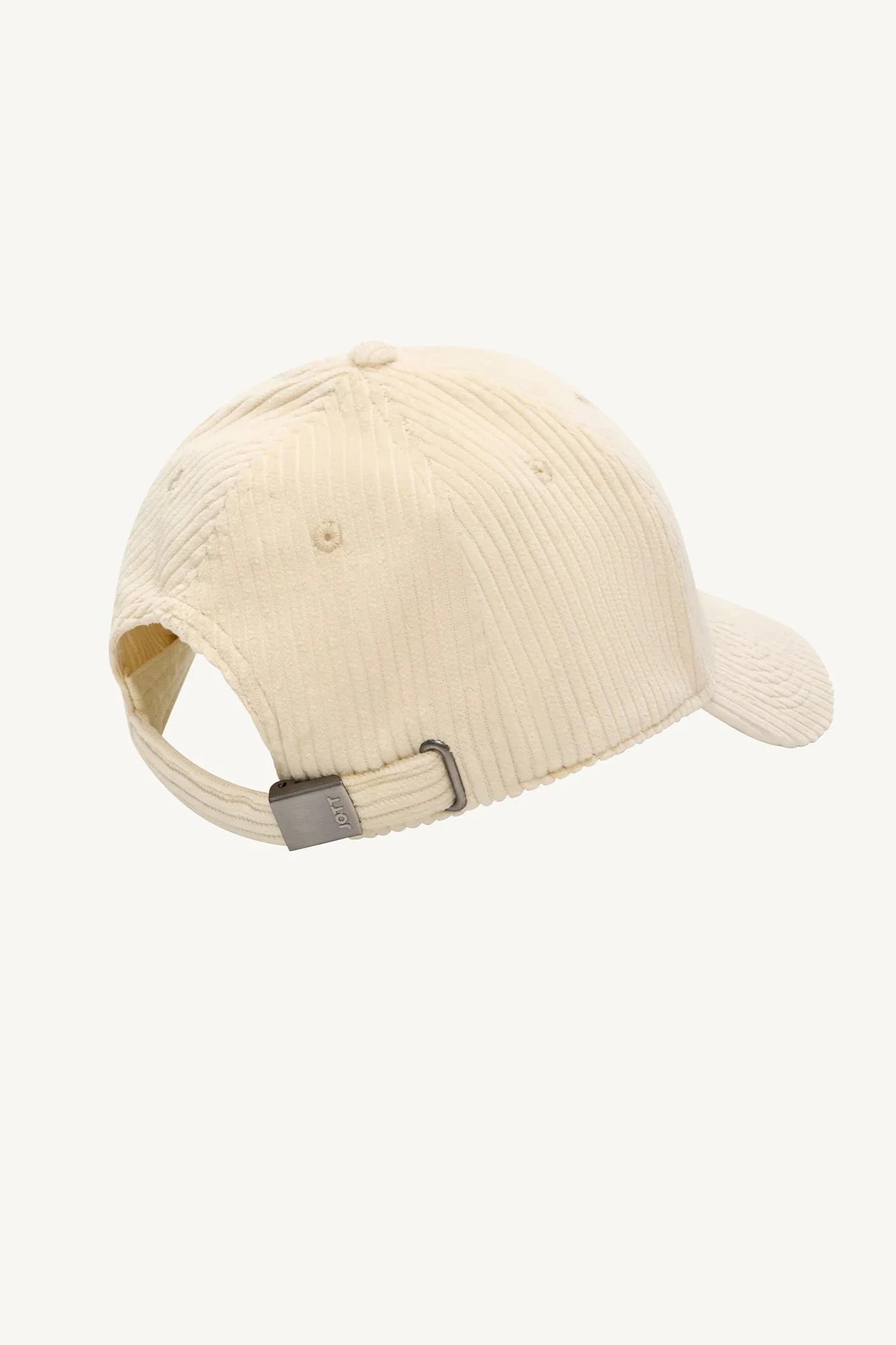 Casquette JOTT beige en velours | Georgespaul      