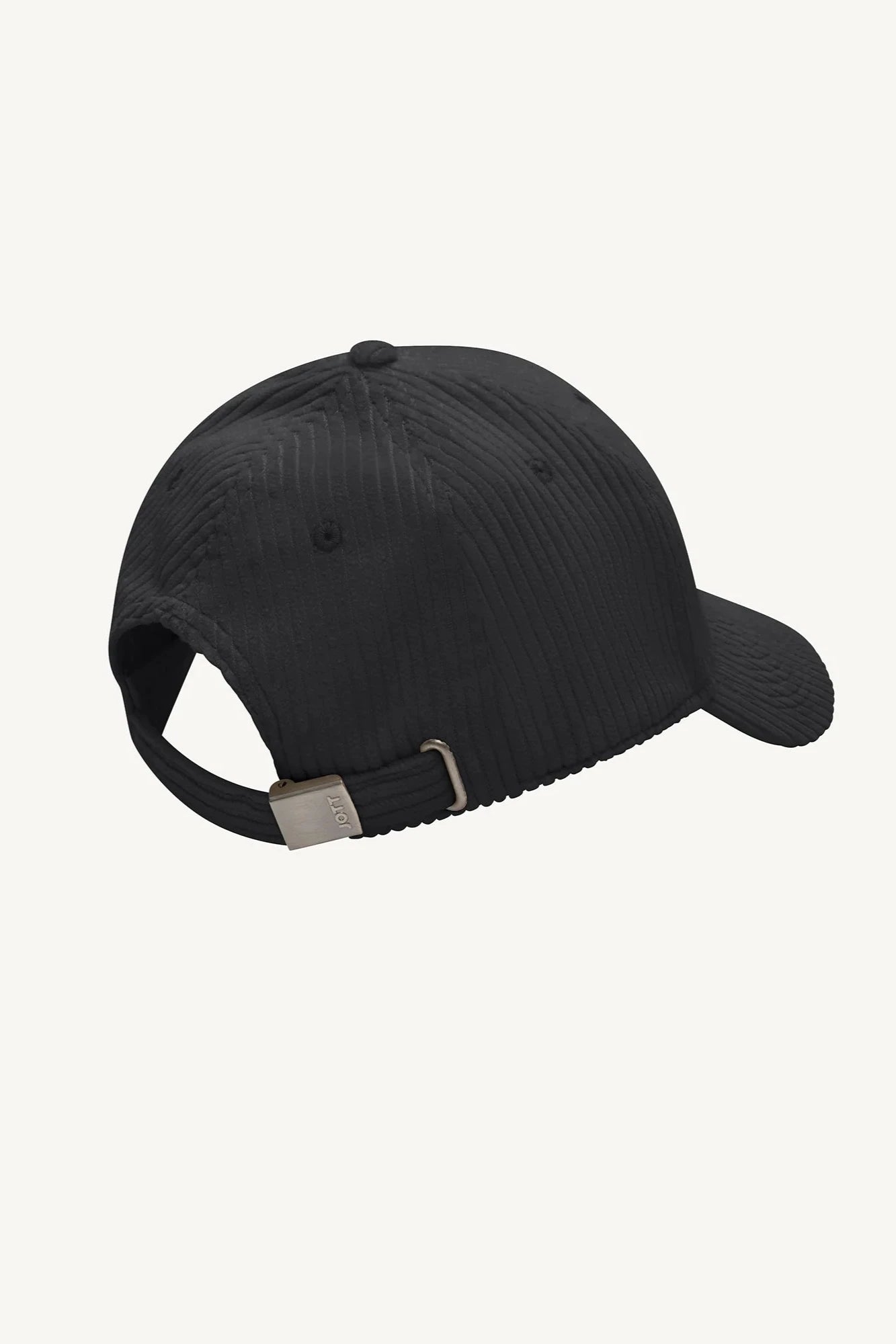 Casquette JOTT noire en velours | Georgespaul     