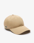 Casquette Lacoste beige unisexe | Georgespaul    