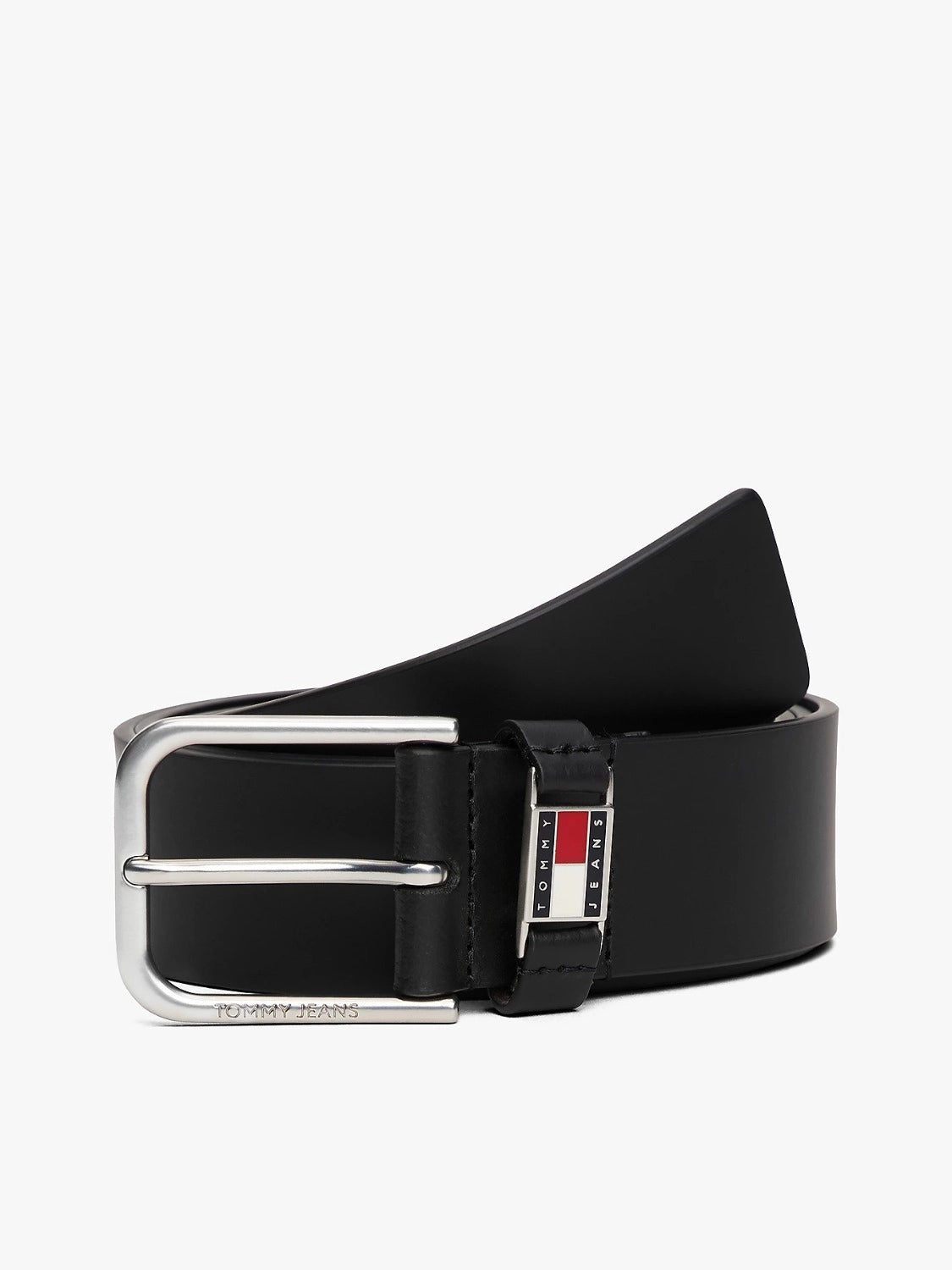 ceinture-tommy-hilfiger-noire-carre- homme-face