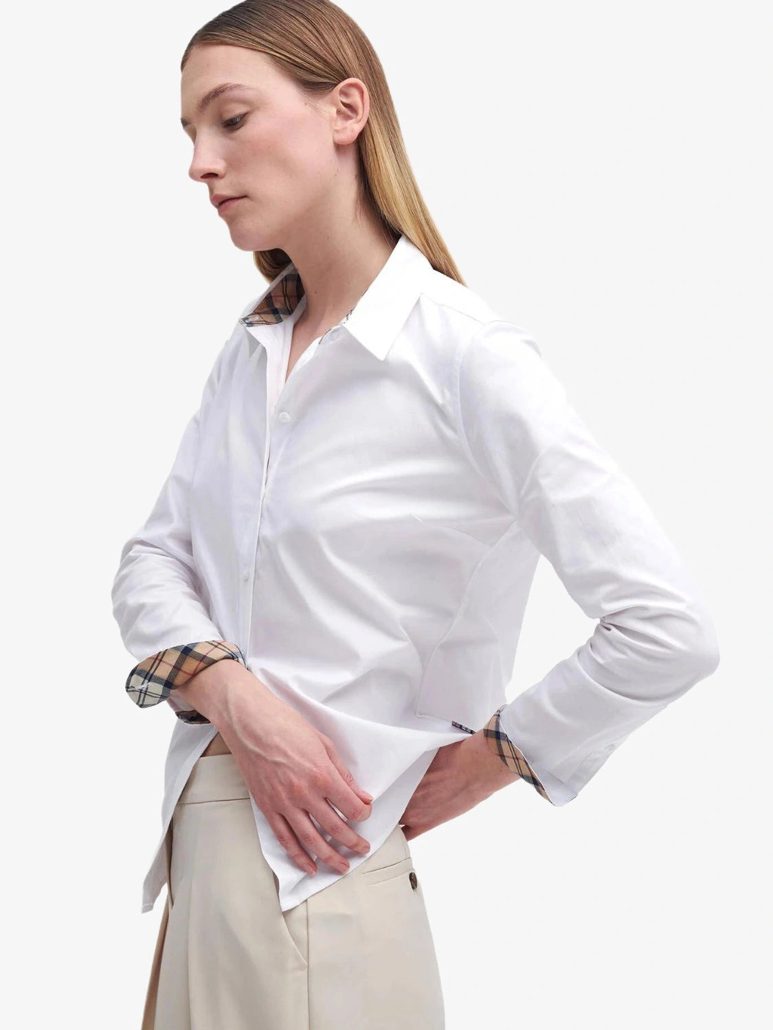 chemise-barbour-blanche-femme-LSH1409WH33-profil