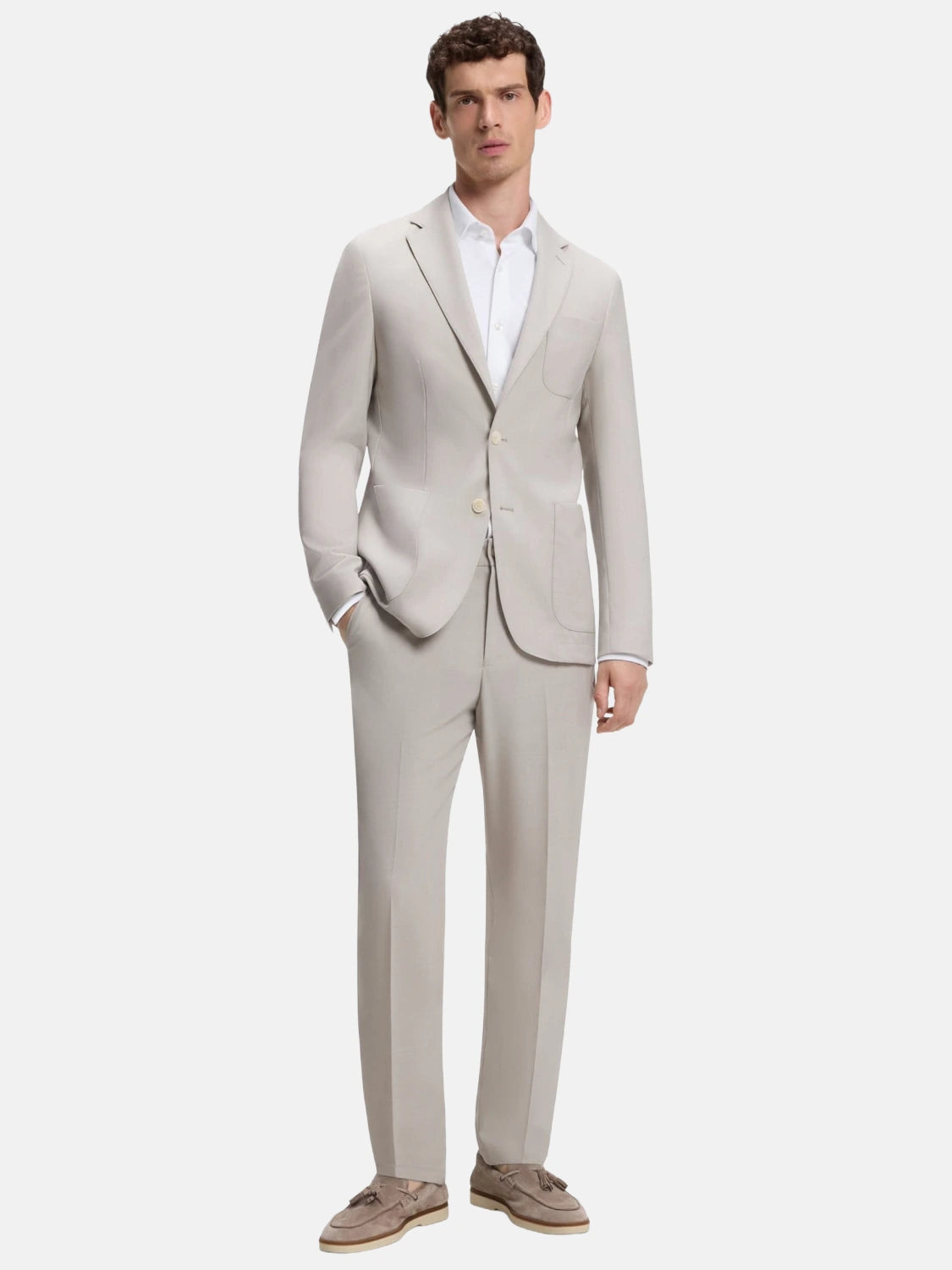 chemise-boss-blanche-stretch-porte-50567206100