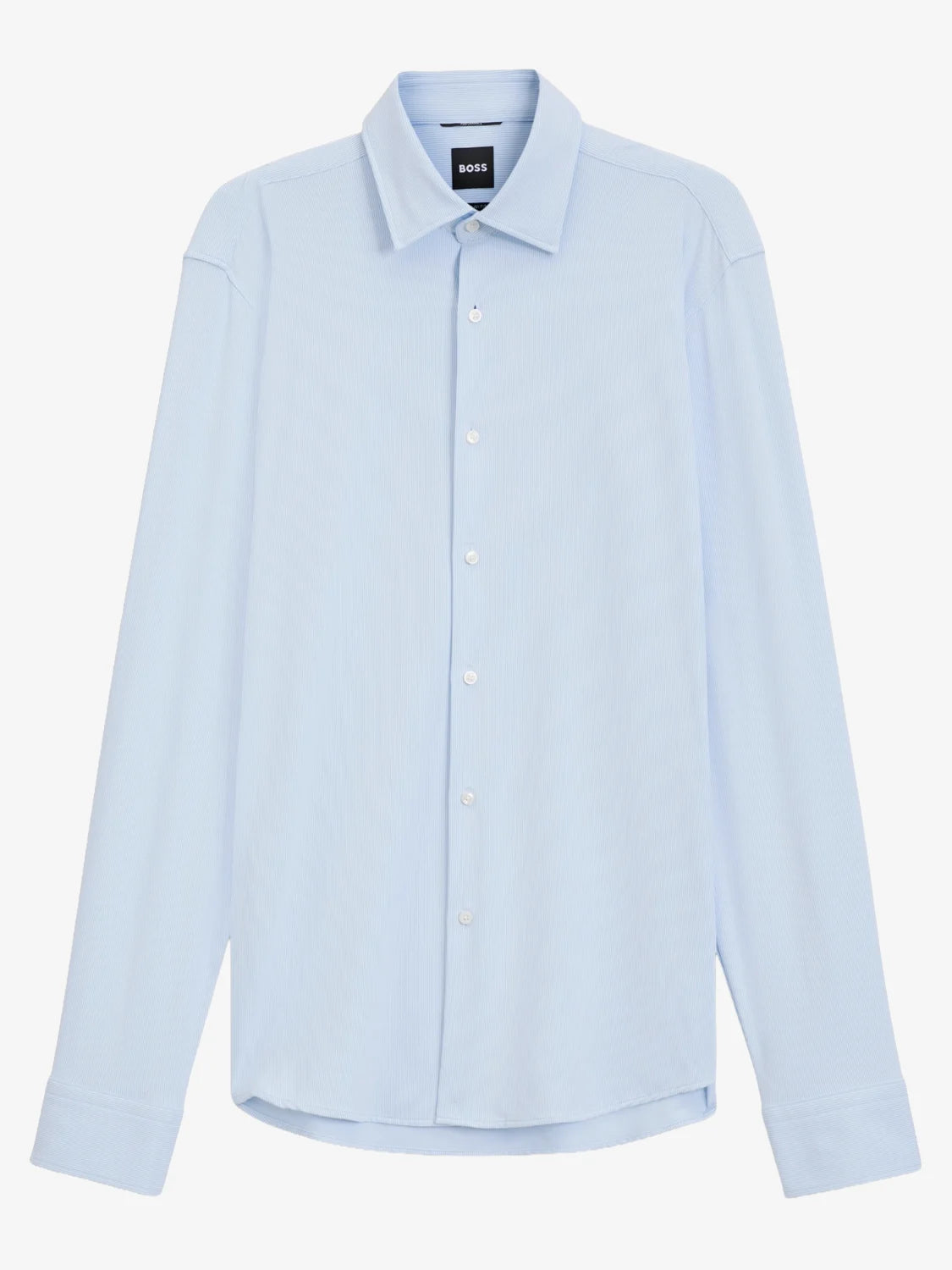 chemise-boss-bleue-jersey-a-plat-50567197450