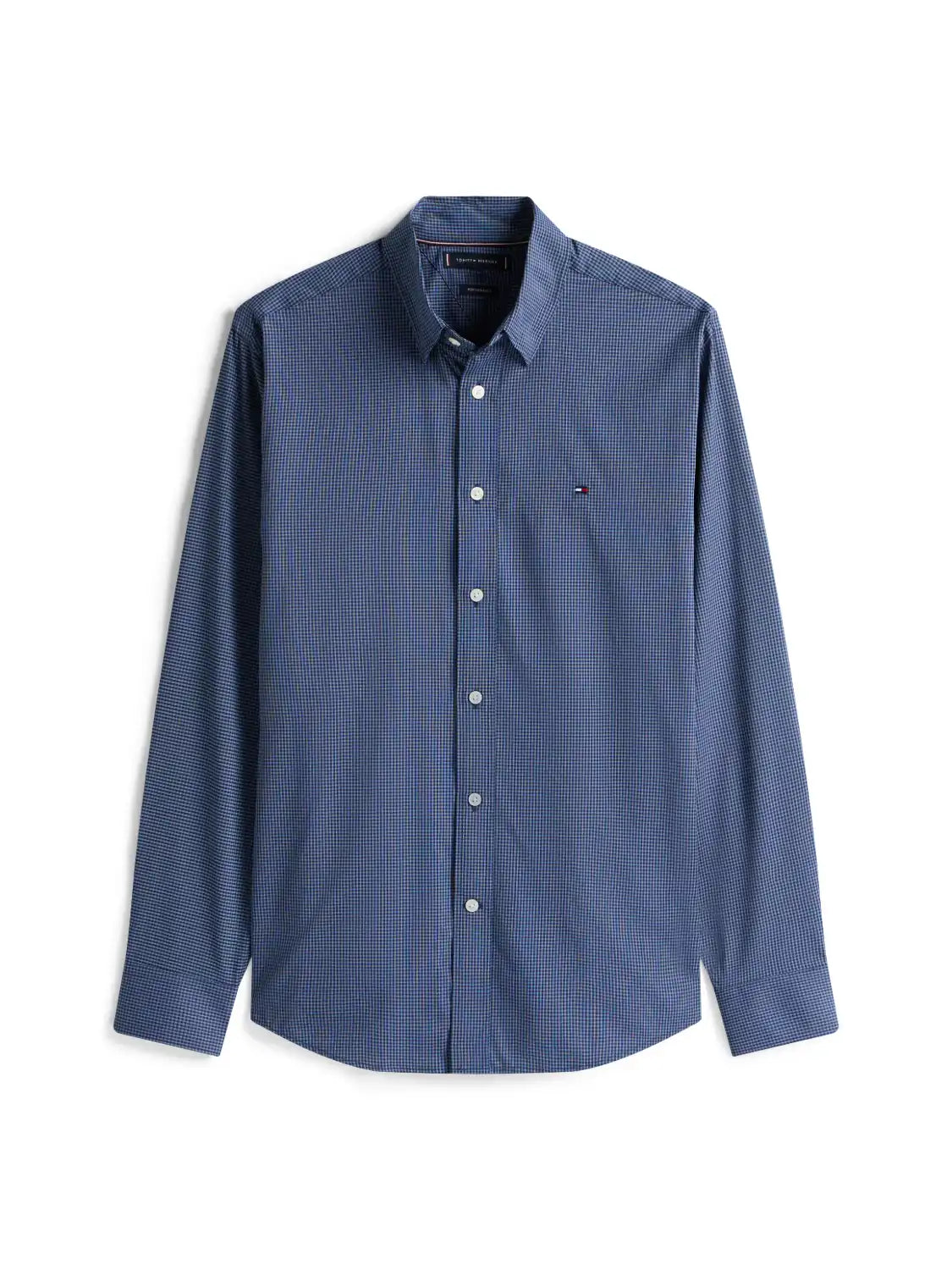 chemise-droite-tommy-hilfiger-homme-marine-a-plat