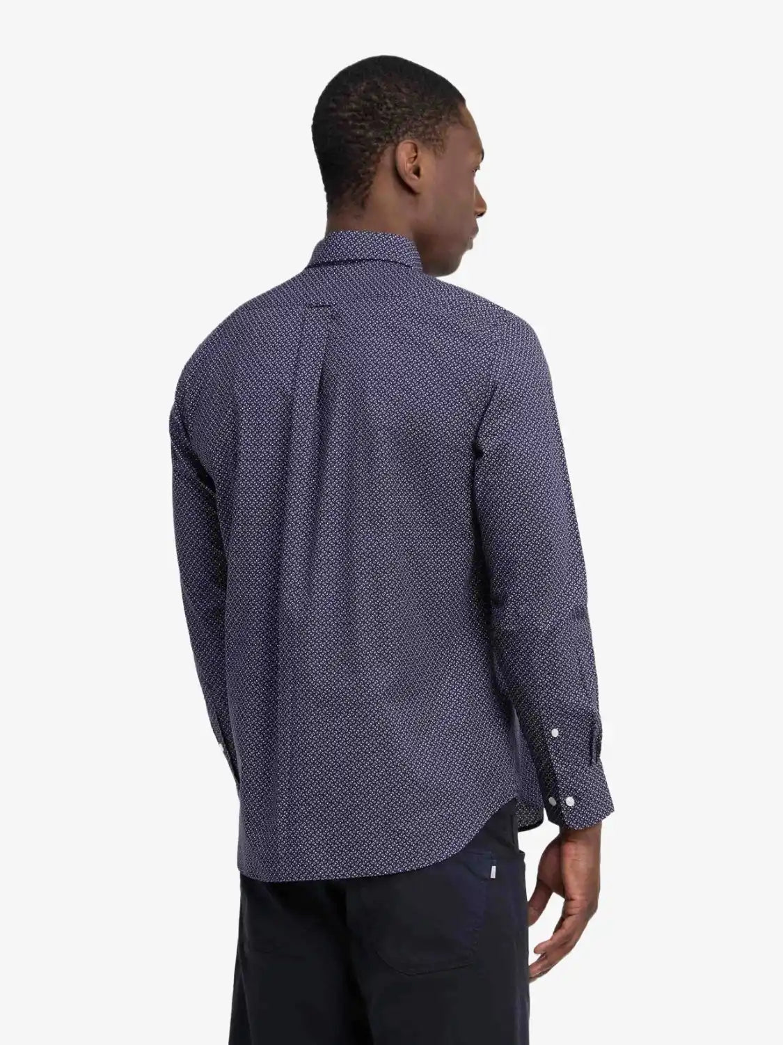 chemise-eden-park-marine-H26CHECL0036ROC16-dos