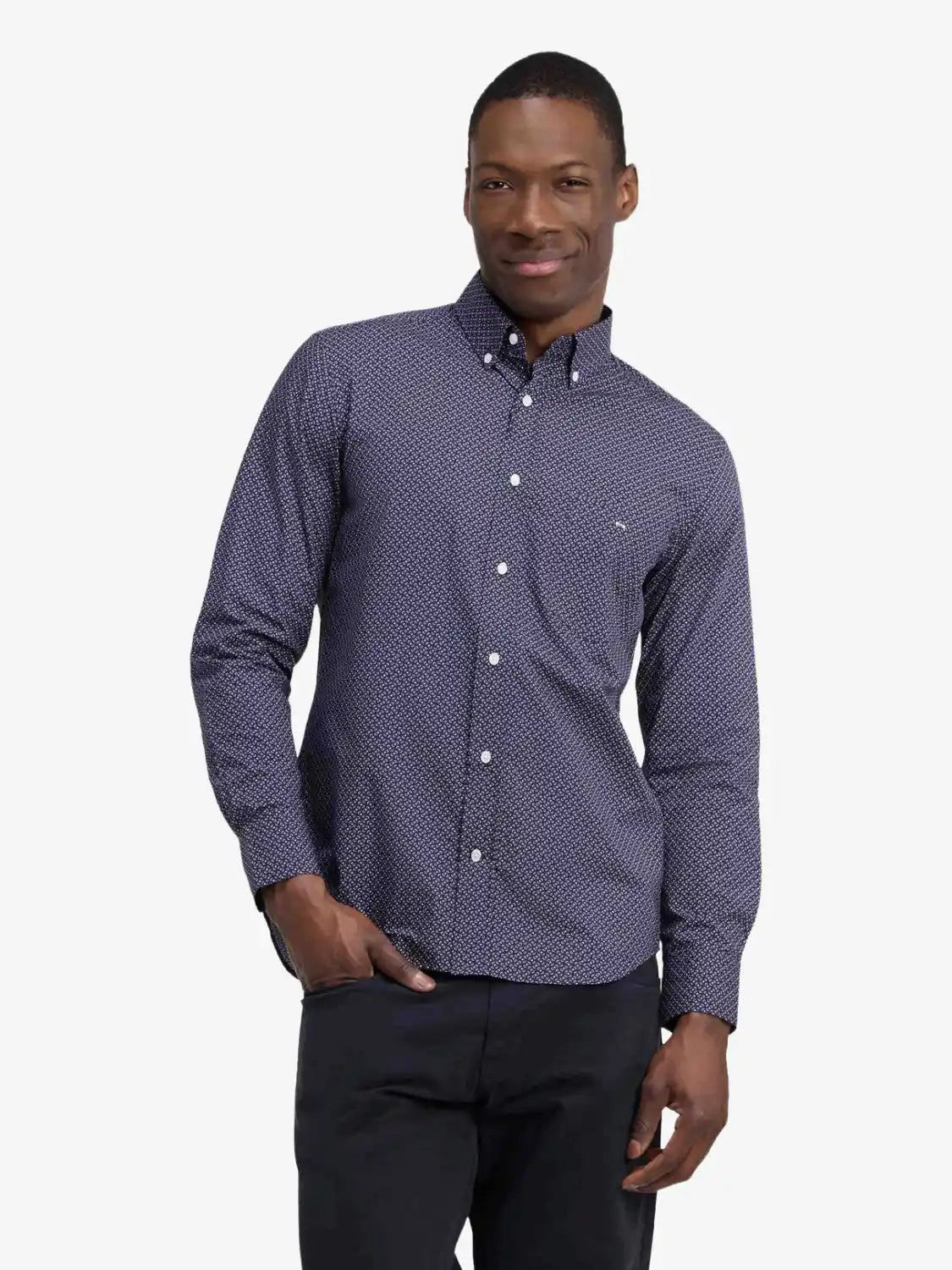 chemise-eden-park-marine-H26CHECL0036ROC16-face-zoom