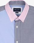 chemise-eden-park-marine-homme-E26CHECC0012BLF-col