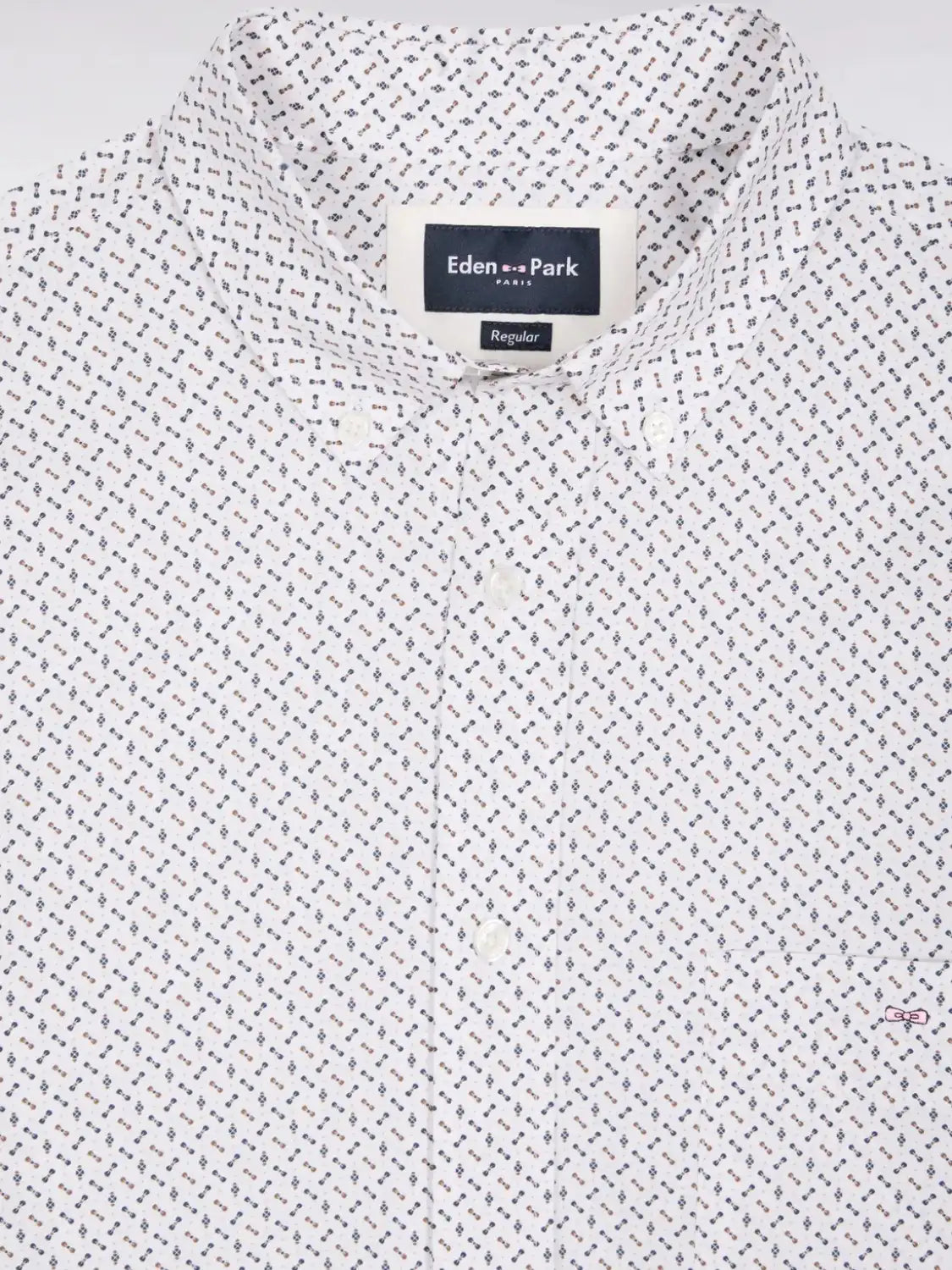 chemise-eden-park-motifs-blanche-homme-zoom