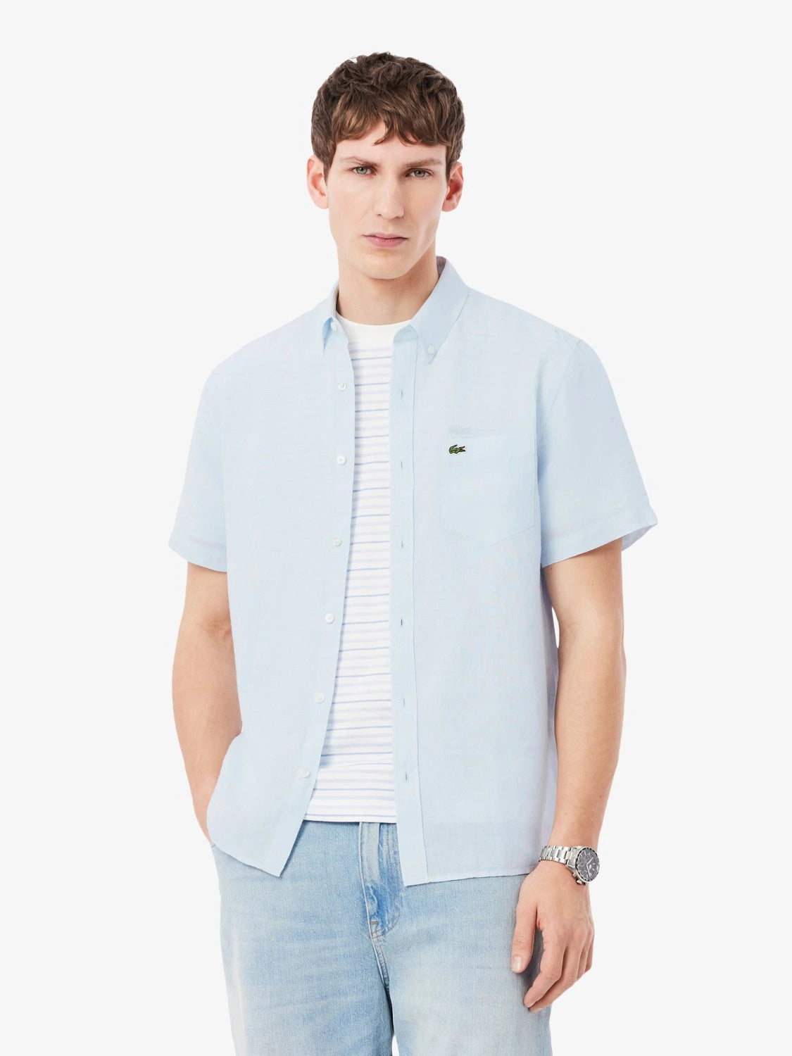 chemise-lacoste-lin-bleue-homme-CH5699-00-T01-face