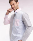chemise-manches-longues-eden-park-bleu-profil
