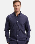 chemise-motifs-eden-park-marine-homme-face
