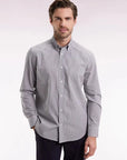 chemise-motifs-noeuds-eden-park-marine-homme-face