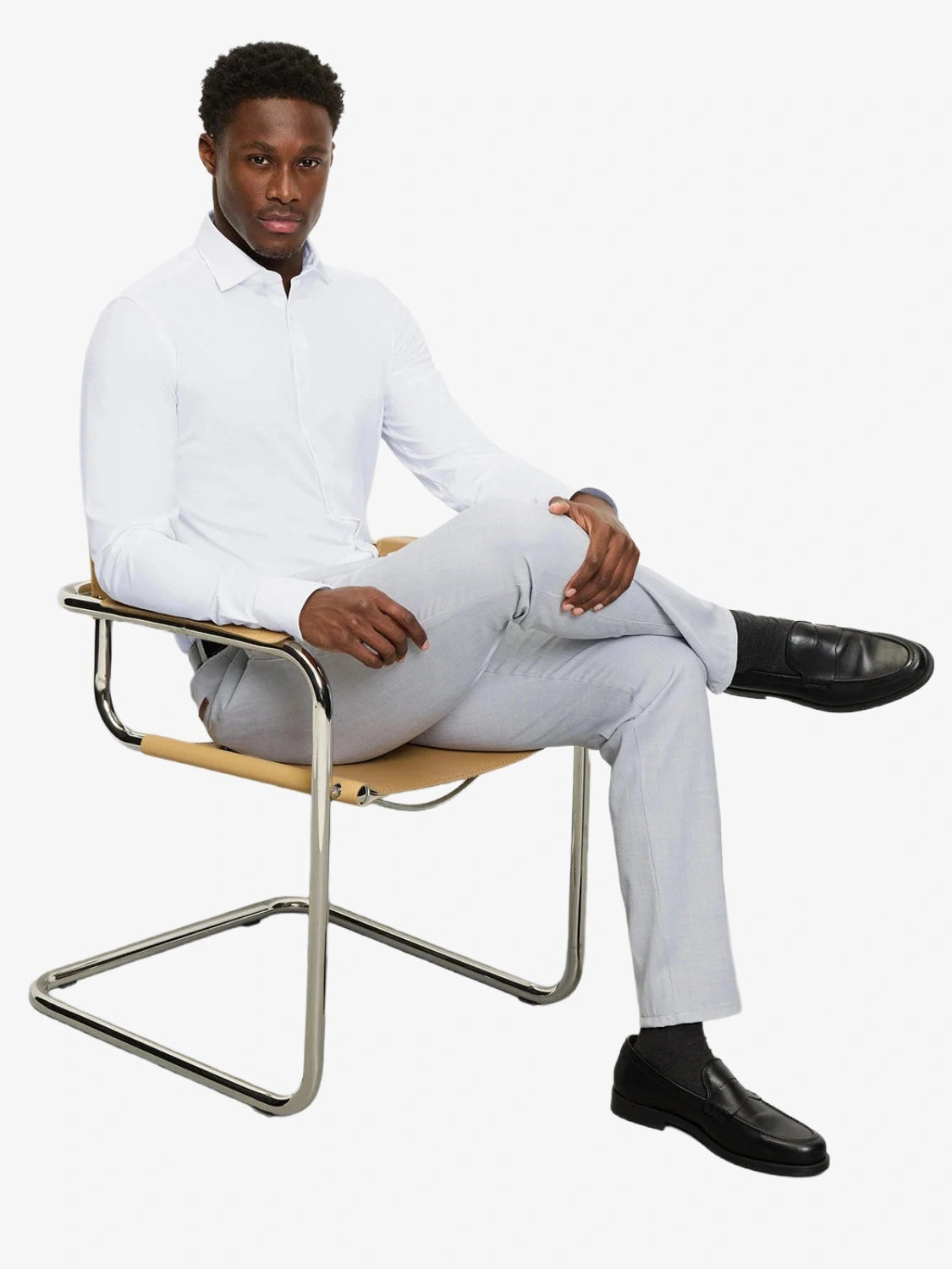chemise-olymp-blanche-ajustee-homme-20086400-porte-face