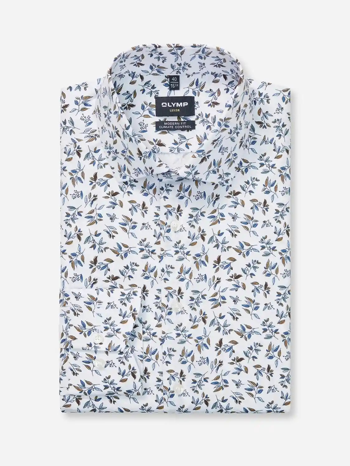 chemise-olymp-blanche-motifs-homme-face