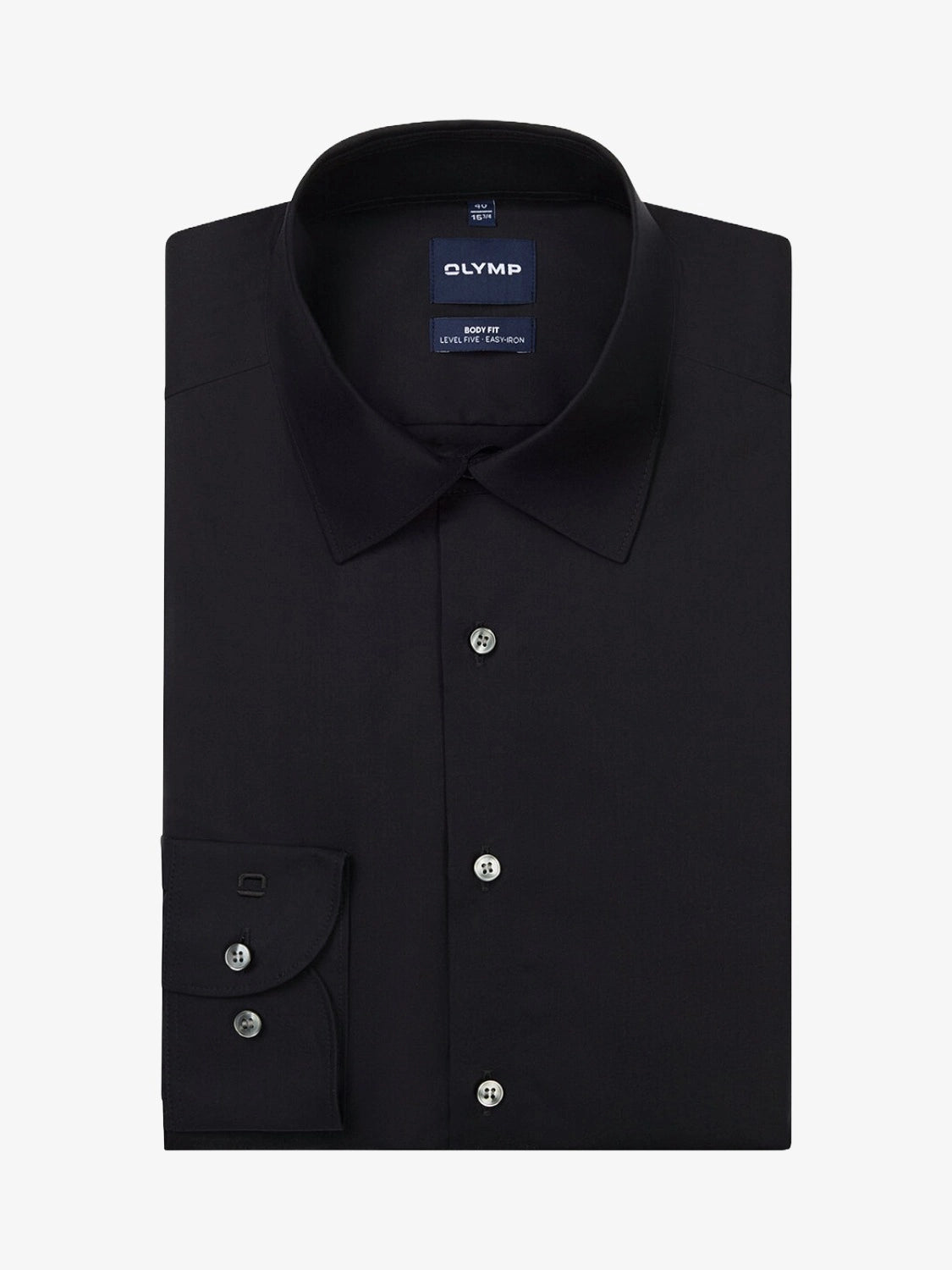 chemise-olymp-noire-ajustee-homme-60906468-face