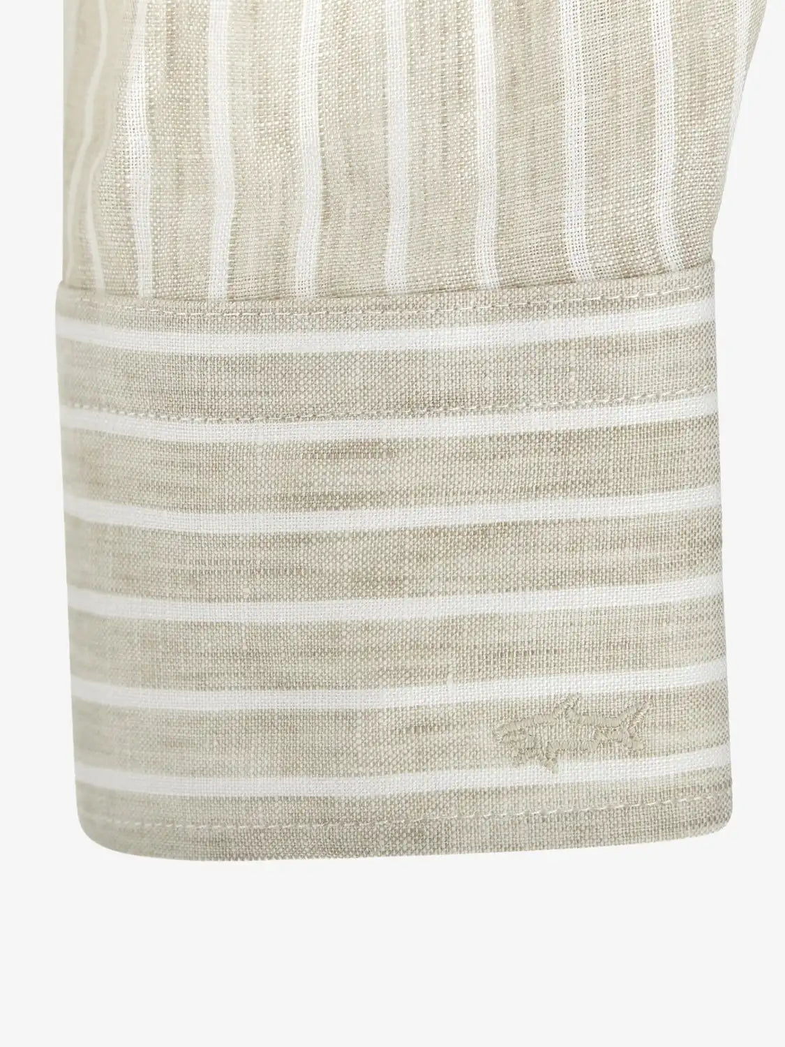 chemise-paul-shark-beige-lin-homme-26413164CF VA7-logo