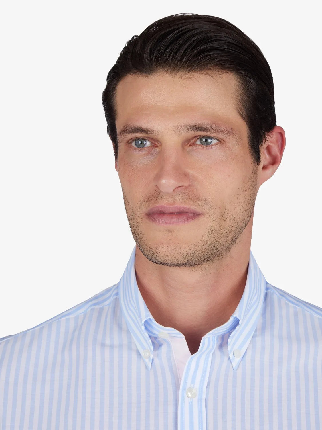 chemise-paul-shark-bleue-homme-26413088CF VC5-zoom