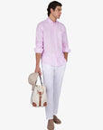 chemise-paul-shark-homme-rose-lin-26413164CF VA8-porte
