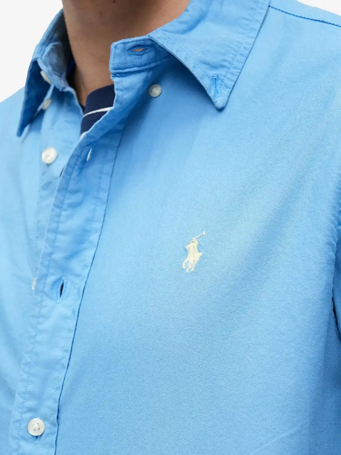 chemise-ralph-lauren-bleue-homme-zoom