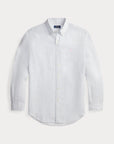 chemise-ralph-lauren-bleue-lin-homme-710B15594004-a-plat