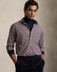 chemise-ralph-lauren-rouge-homme-710B30146001-face