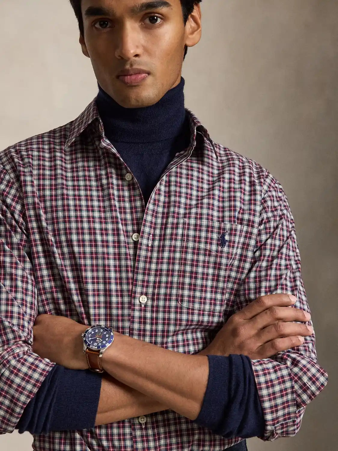 chemise-ralph-lauren-rouge-homme-710B30146001-zoom
