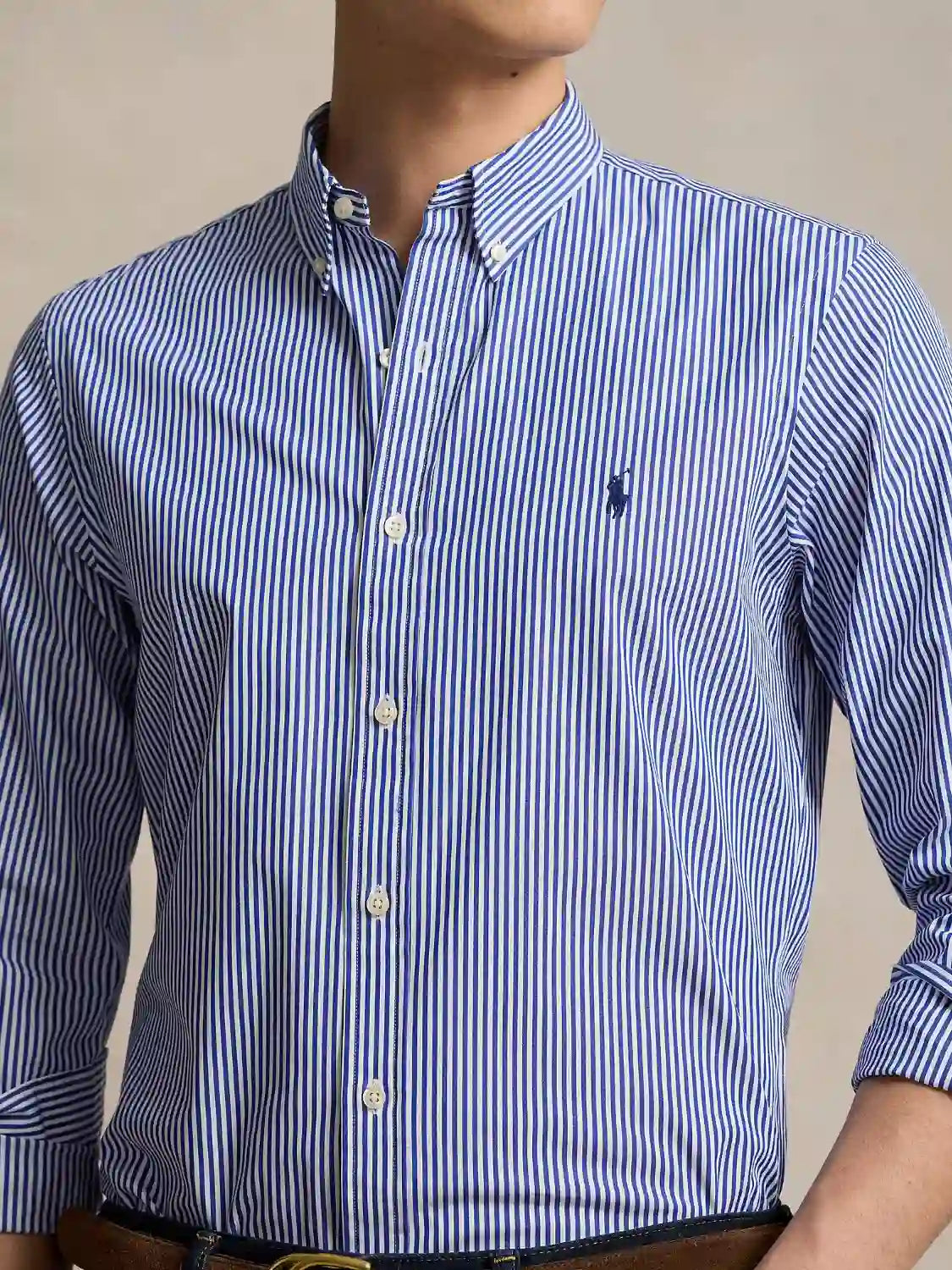 chemise-rayée-ralph-lauren-bleue-homme-zoom