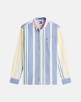 chemise-rayee-tommy-jeans-beige-a-plat