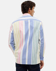 chemise-rayee-tommy-jeans-beige-dos