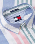 chemise-rayee-tommy-jeans-beige-zoom