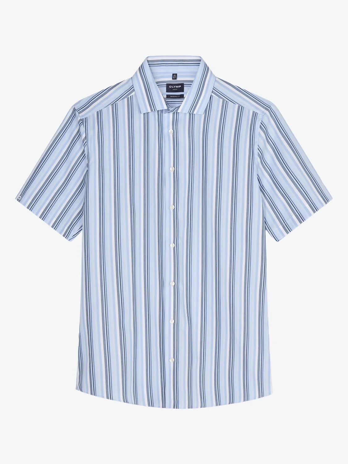 chemise-rayures-olymp-homme-bleue-12651211-a-plat