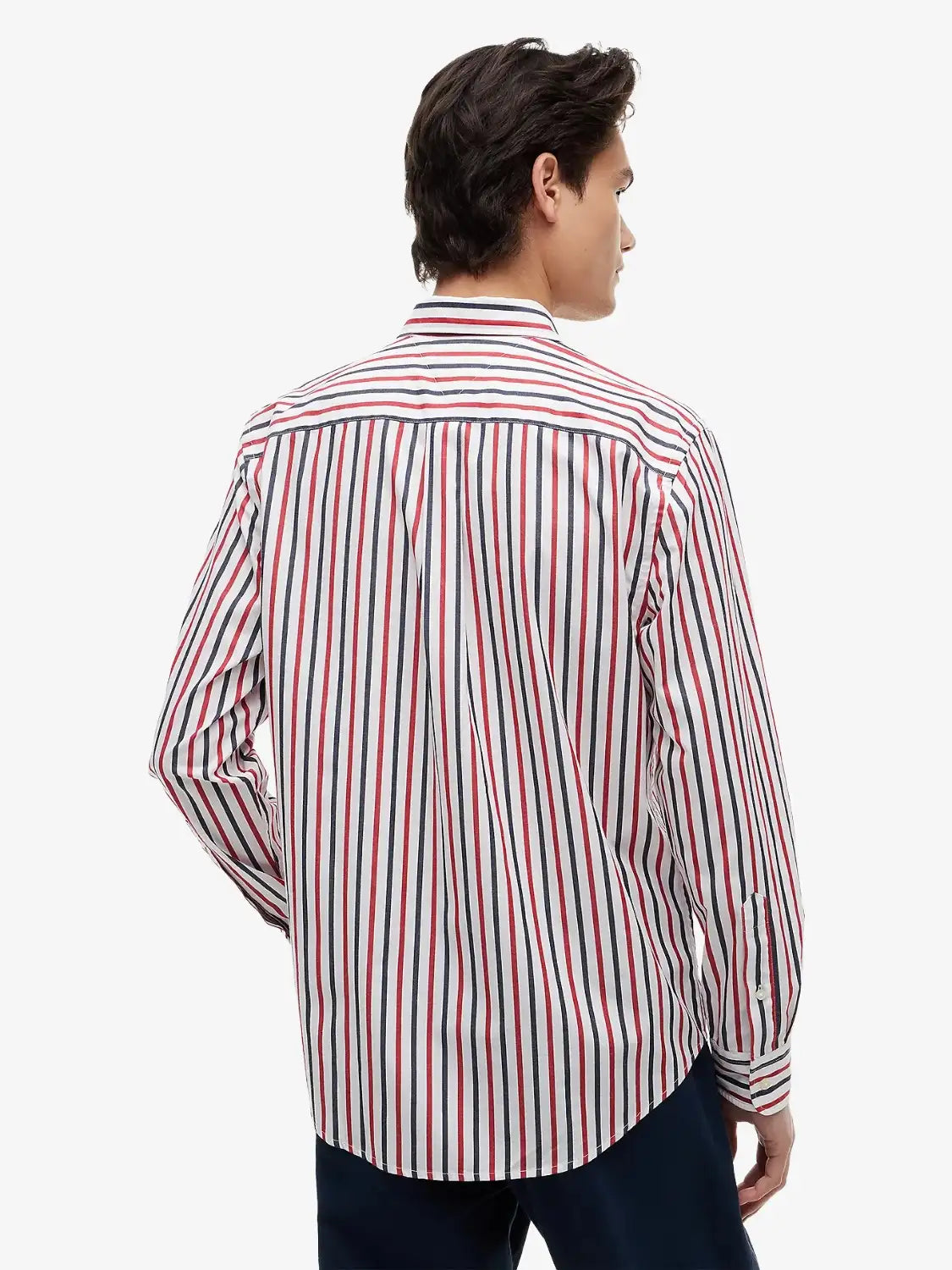chemise-rayures-tommy-hilfiger-rouge-homme-MW0MW433150EV-dos