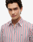 chemise-rayures-tommy-hilfiger-rouge-homme-MW0MW433150EV-zoom