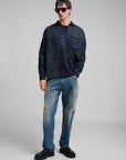 chemise-replay-jean-marine-homme-porte