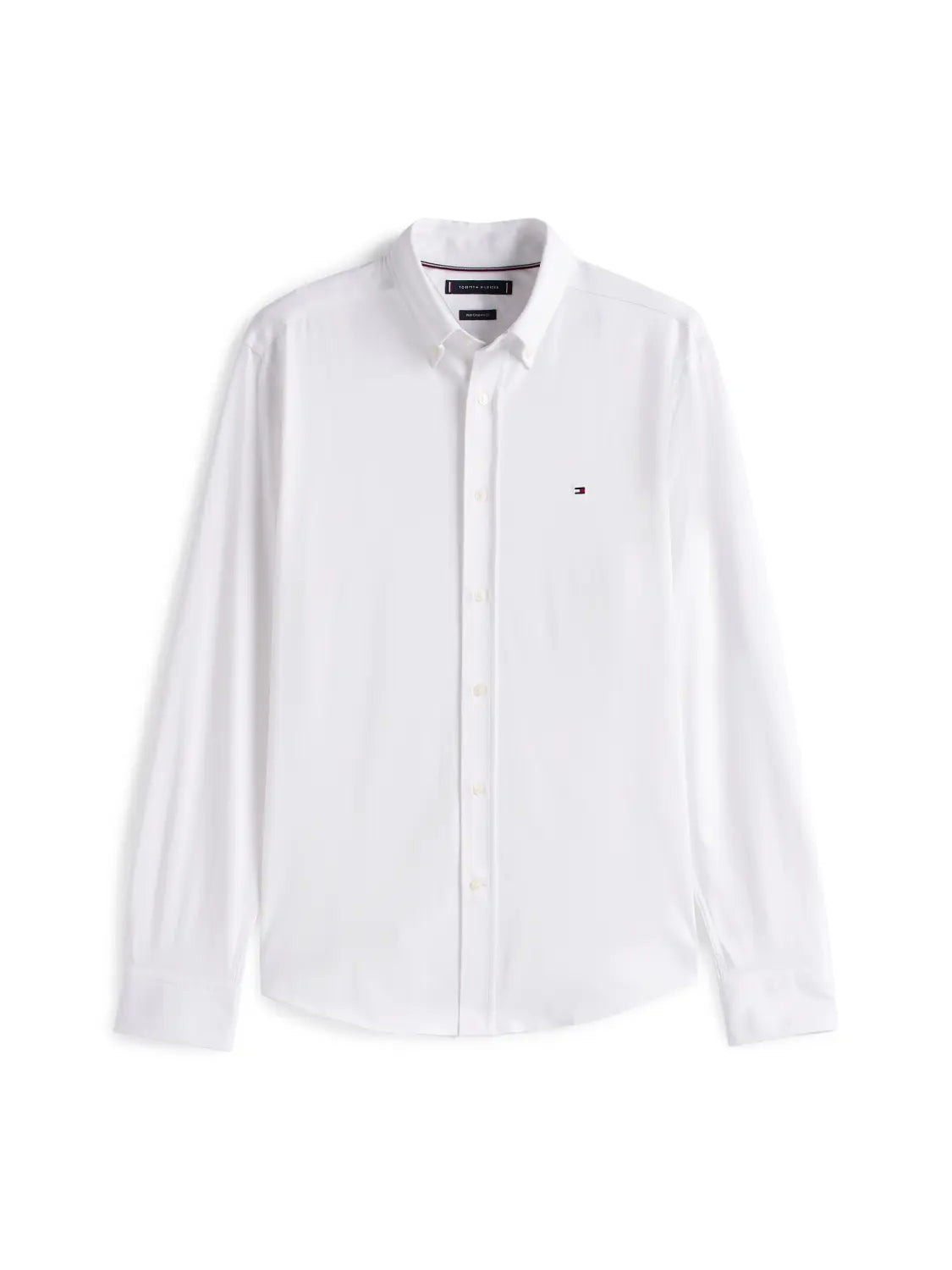 chemise-tommy-hifilger-homme-blanc-a-plat