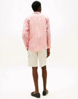chemise-tommy-hifilger-homme-orange-dos