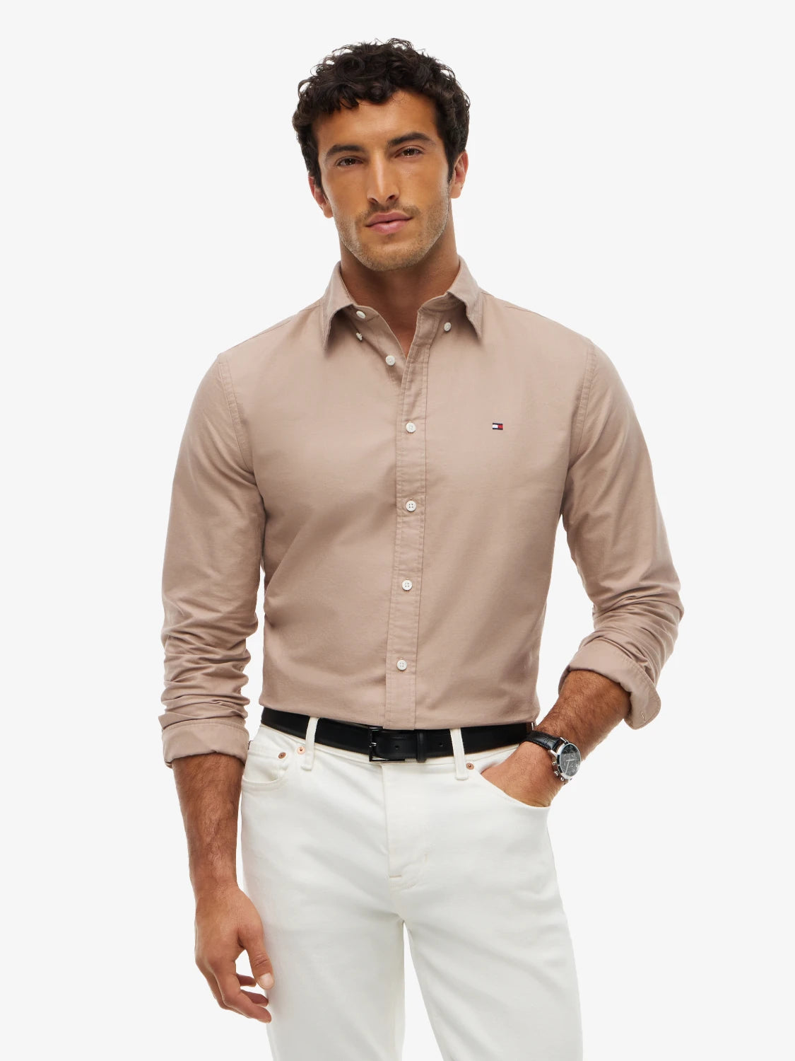 chemise-tommy-hilfiger-beige-face-mw0mw357740f6