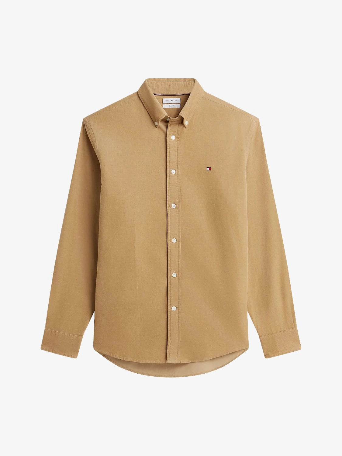 chemise-tommy-hilfiger-beige-homme-MW0MW40486ABS-a-plat