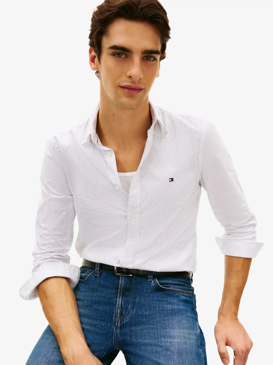 chemise-tommy-hilfiger-blanche-MW0MW424600K4-zoom