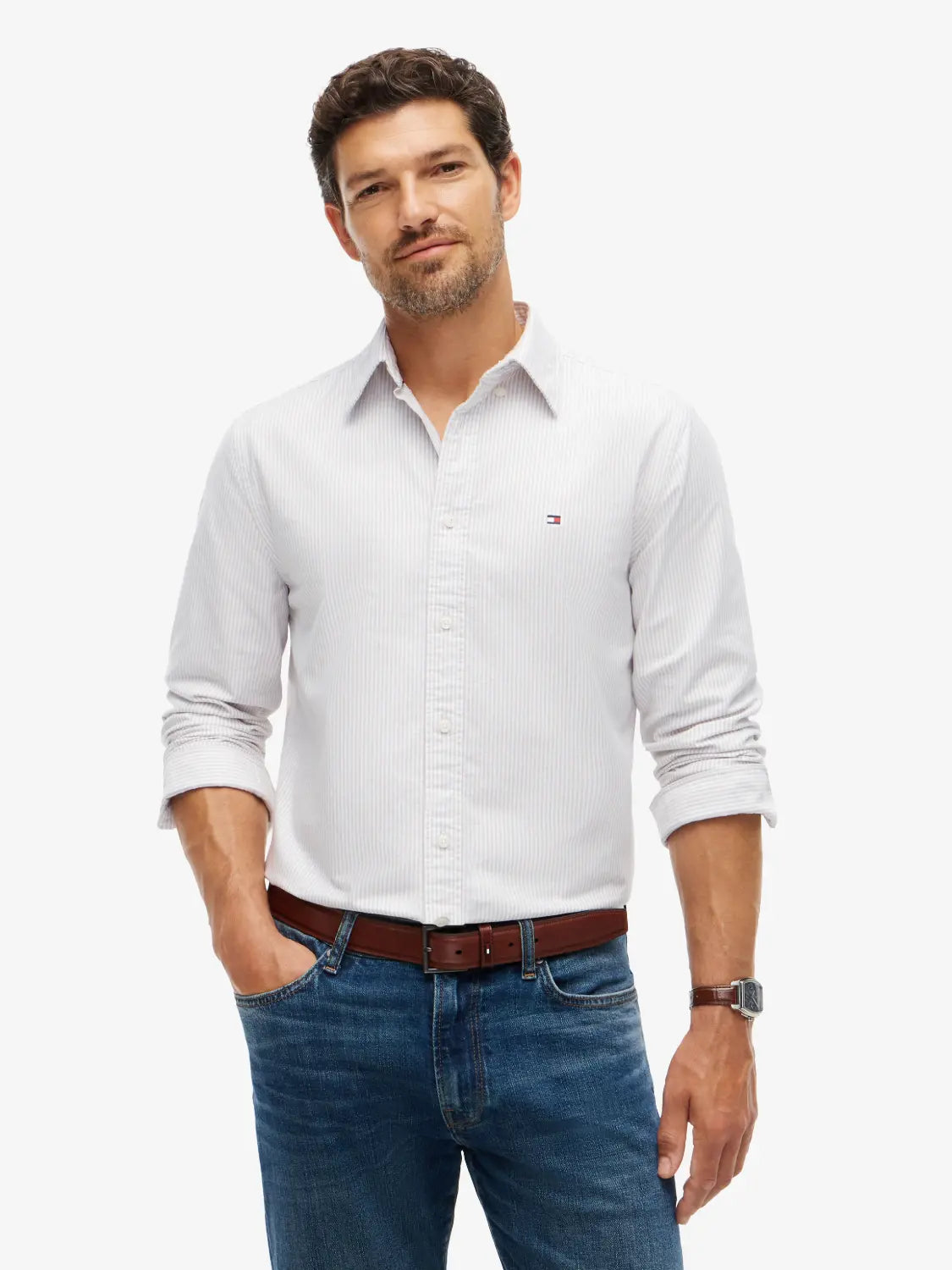 chemise-tommy-hilfiger-blanche-face-mw0mw362380ab