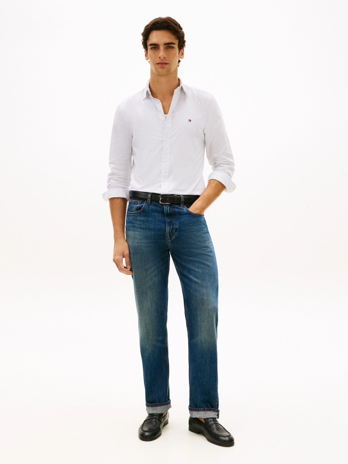 chemise-tommy-hilfiger-blanche-mw0mw424600k4