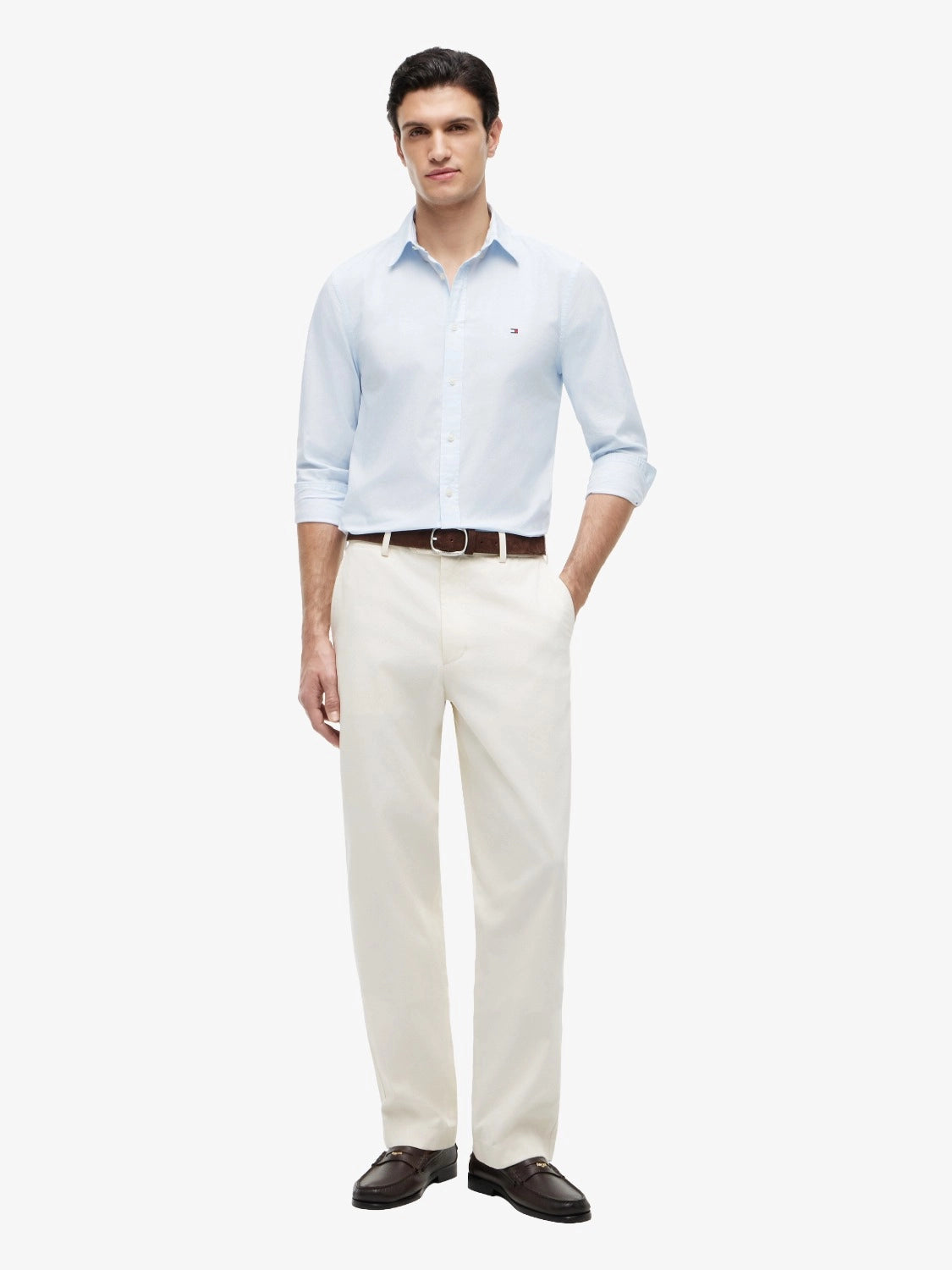 chemise-tommy-hilfiger-bleu-homme-MW0MW433170GY-porte