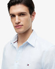 chemise-tommy-hilfiger-bleu-homme-MW0MW433170GY-zoom